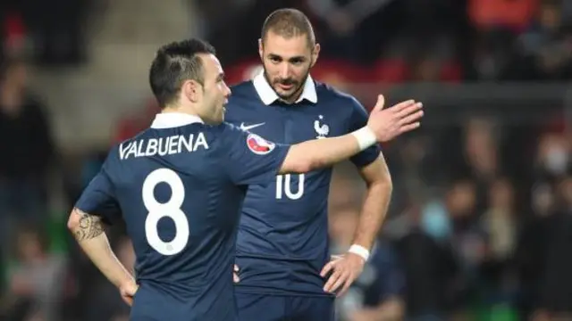 Karim Benzema dan Mathieu Valbuena