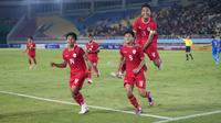 Pemain Timnas Indonesia beraksi di Piala AFF U-16 2024. (Dok PSSI)