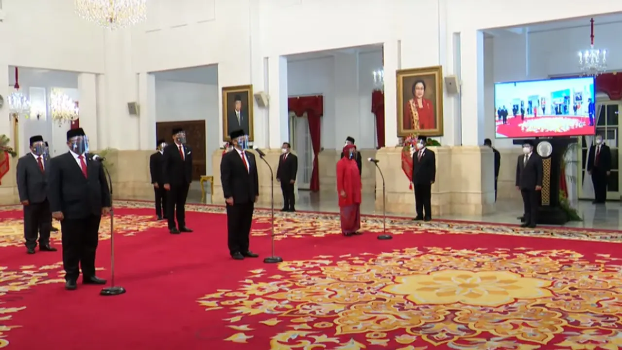 lantik menteri