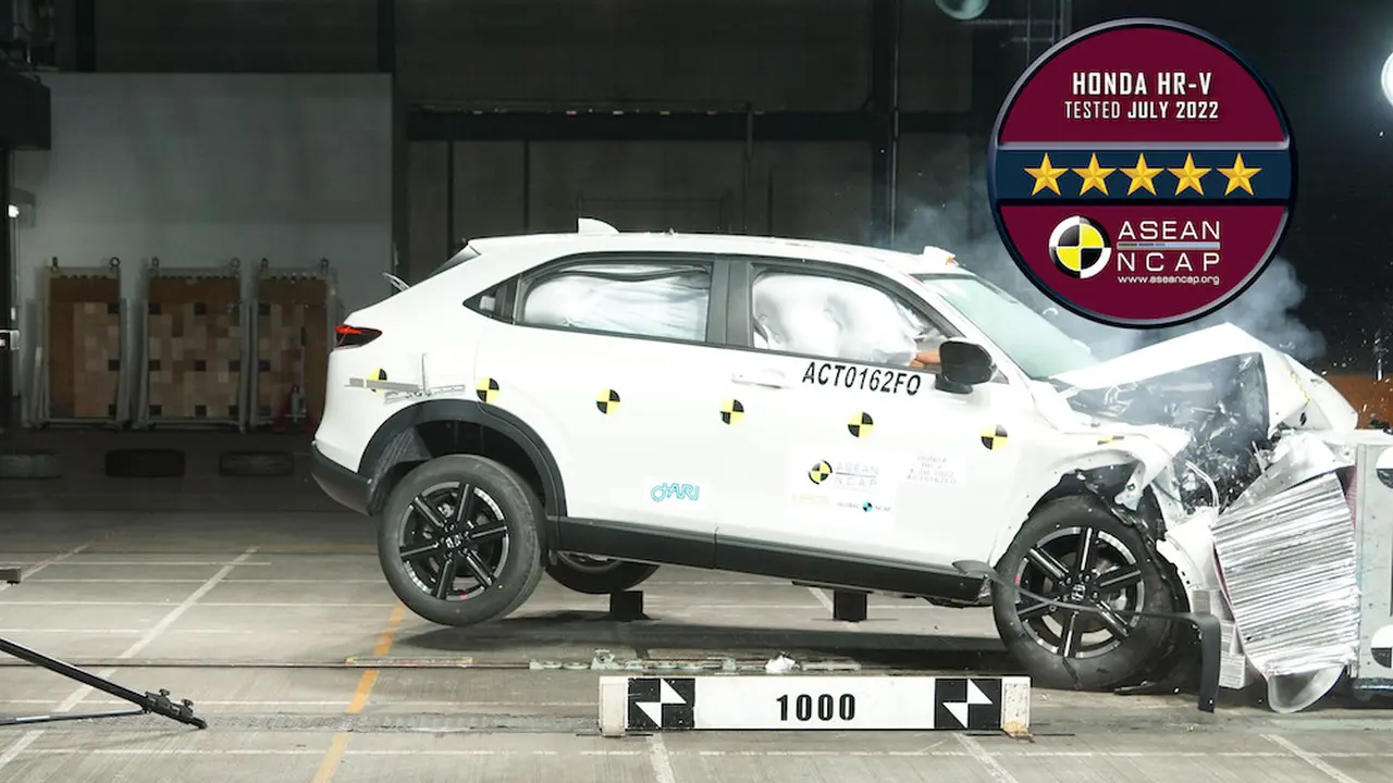 All New Honda HR-V dan BR-V Dapat Rating Keselamatan Tertinggi di ASEAN NCAP (Ist)