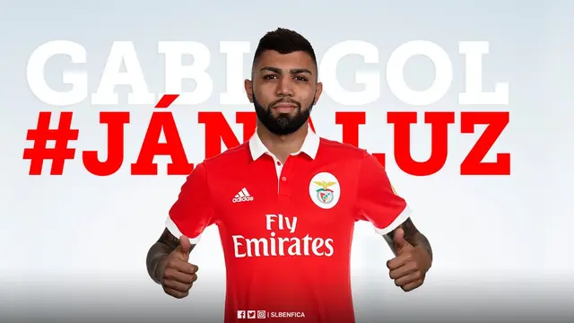 Gabigol gabung Benfica (Twitter Benfica)