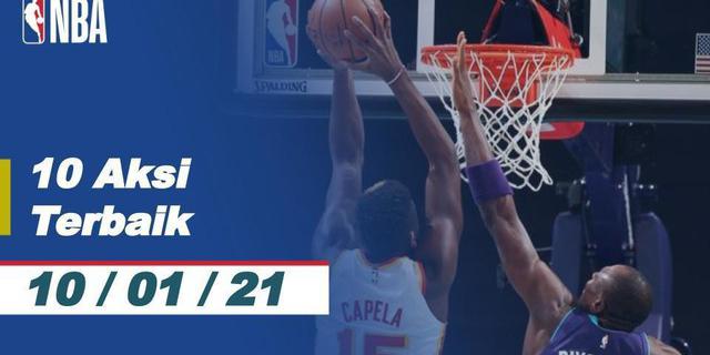VIDEO: 10 Aksi Terbaik NBA 10 Januari 2021, Slam Dunk Keren Caleb Martin
