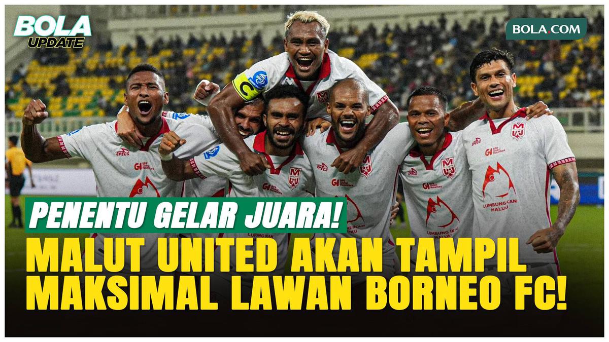 Borneo FC Berburu Gelar, Malut United Janji Bermain Maksimal dan Adil