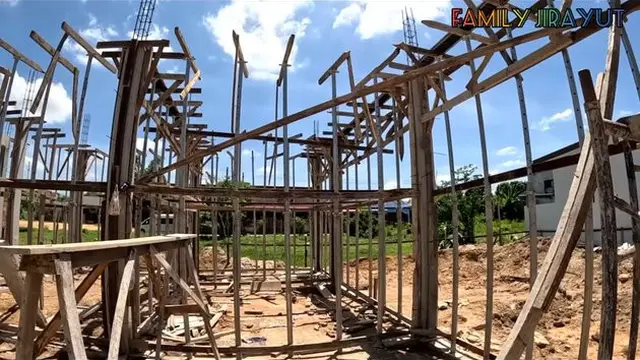Sukses Jadi Artis di Indonesia, Ini 6 Potret Pembangunan Rumah Baru Jirayut di Thailand