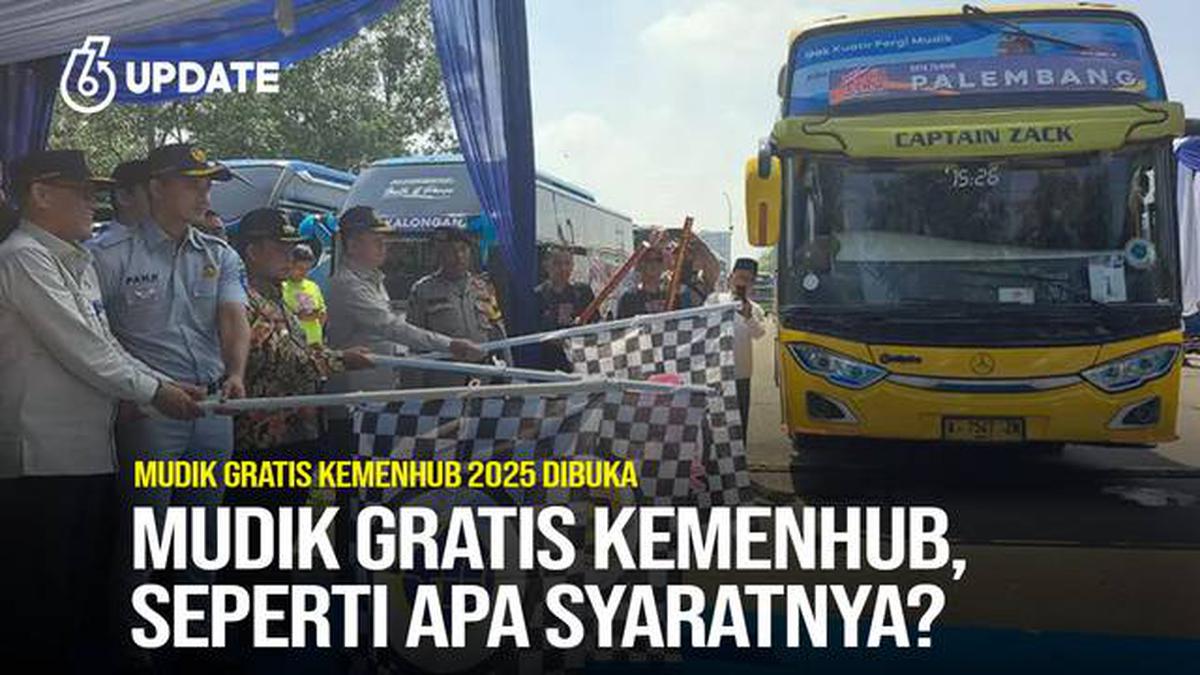 Mudik Gratis Kemenhub 2025, Seperti Apa Syaratnya?