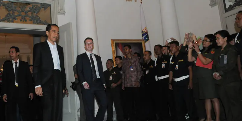 Bos Facebook Temui Jokowi di Balaikota DKI