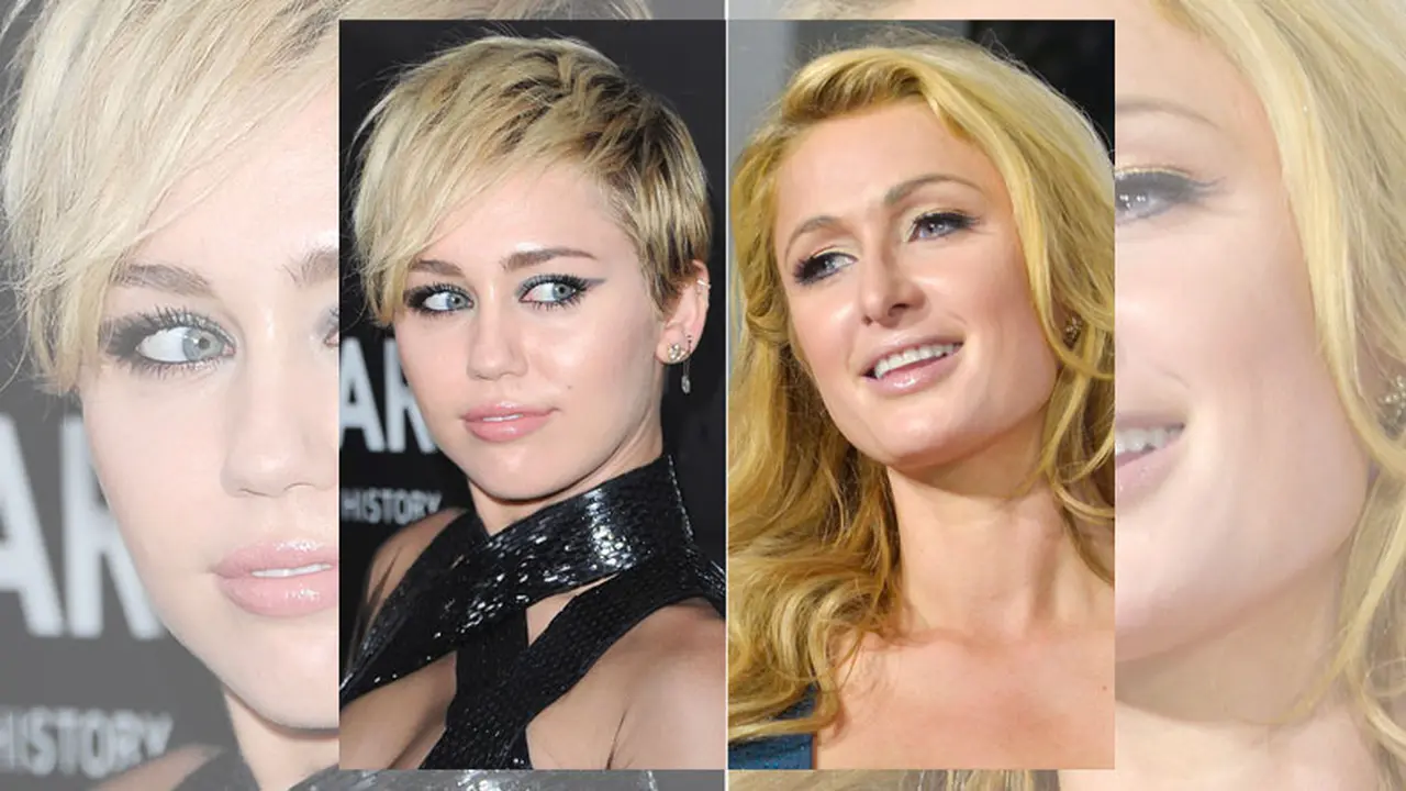 Miley Cyrus dan Paris Hilton