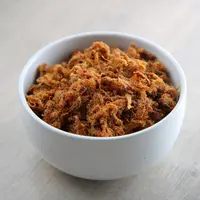 Ilustrasi abon ayam/copyrightshutterstock/idakirei