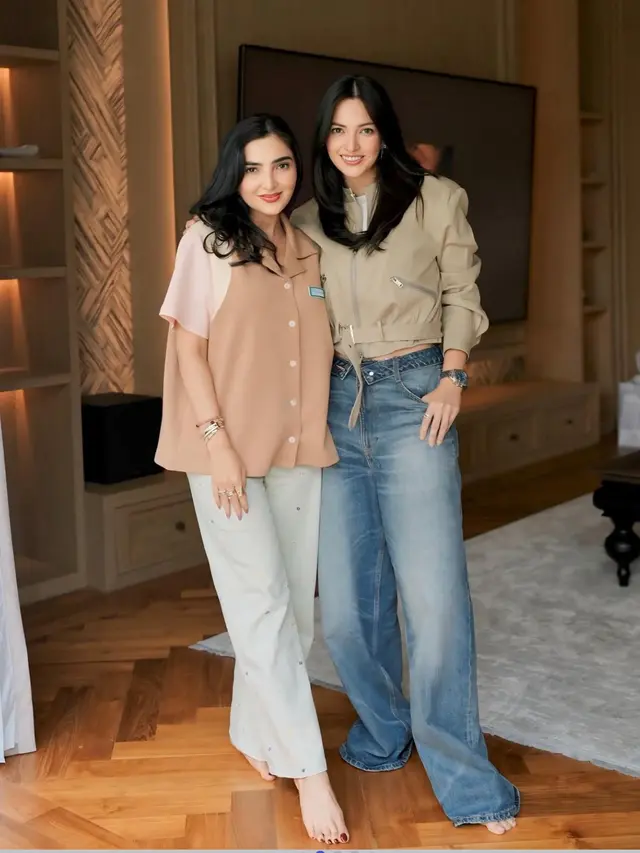 Nia Ramadhani saat Kumpul Bareng di Villa Zaskia Sungkar. [@ashanty_ash]