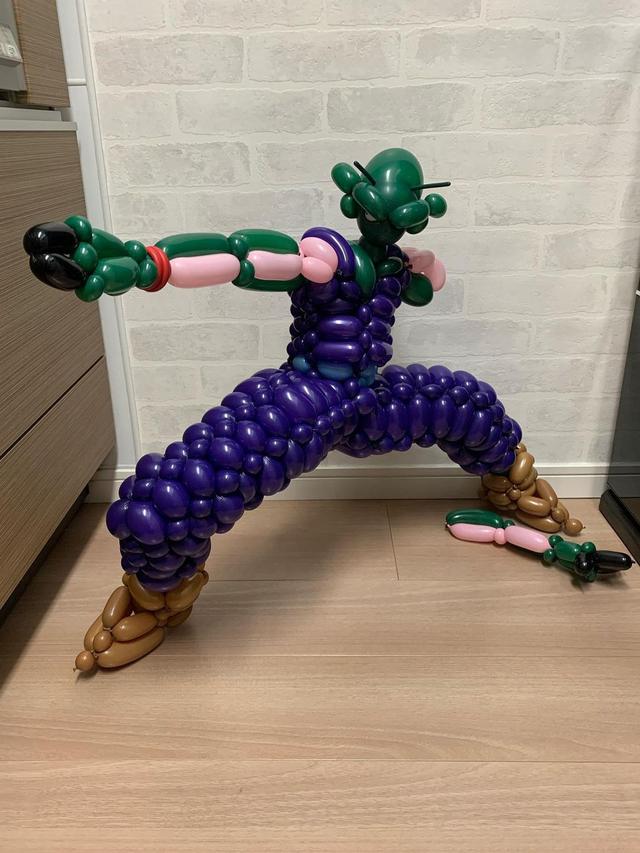 6 Kreasi Seni Balon Anime Dragon Ball Ini Unik, Bikin Takjub