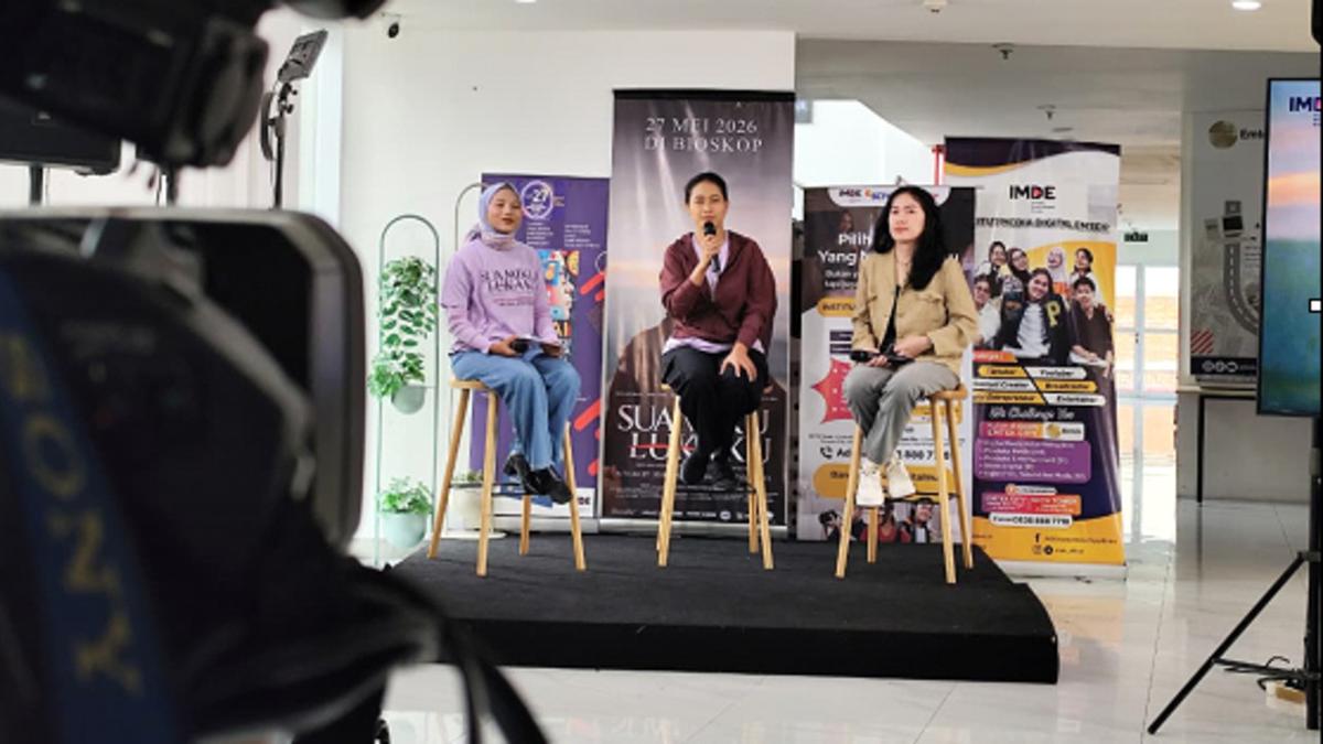 Sinemart dan IMDE Gelar Bedah Film 'Suamiku Lukaku', Angkat Isi Pentingnya Keamanan di Balik Layar