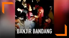 Meluapnya air sungai Cinambo di Bandung memicu banjir bandang. Sedikitnya, 3 orang tewas akibat peristiwa ini.
