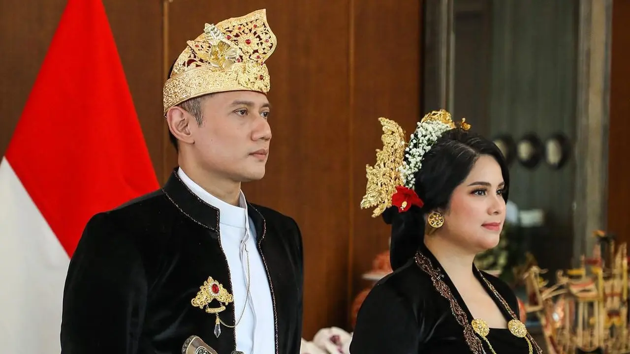 Annisa Pohan dan AHY ikuti upacara di kediamannya (Instagram/agusyudhoyono)