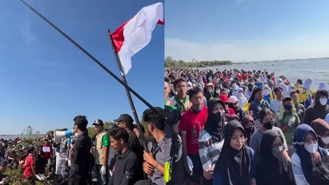 Pandawara Berhasil Ajak 10.800 Orang Bersihkan Pantai Kesenden Cirebon dari Tumpukan Sampah