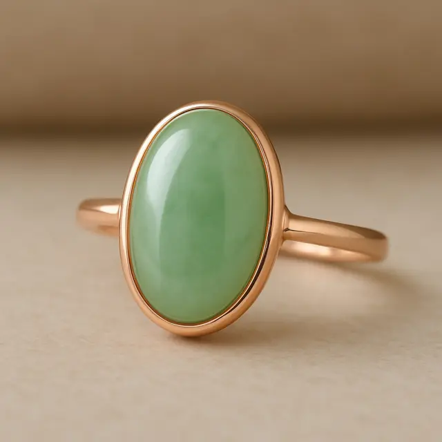 Cincin Batu Giok Kekinian untuk Wanita Tampil Elegan (Foto: ChatGPT)