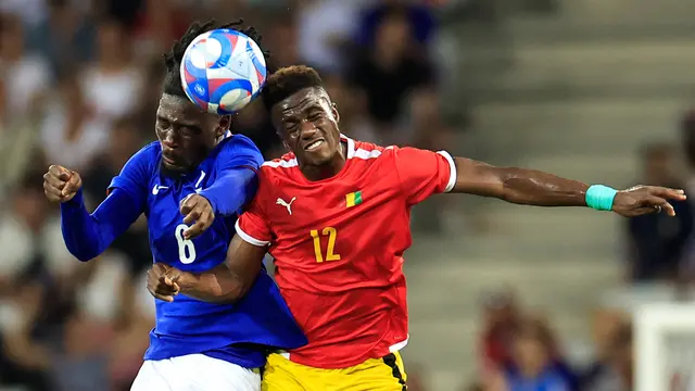 Sepak Bola Olimpiade Prancis vs Guinea