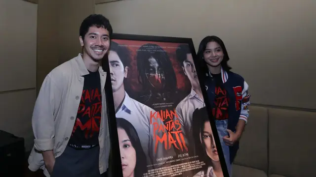 [Fimela] Perilisan official poster film Kalian Pantas Mati