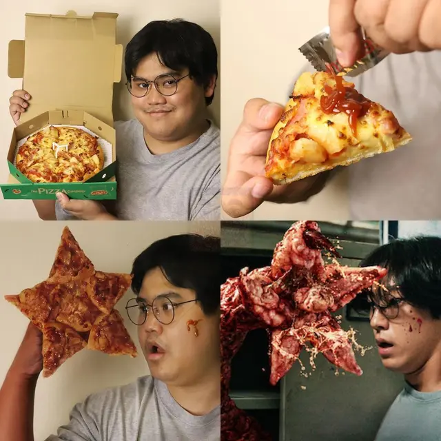 6 Cosplay Low Budget Pakai Junk Food Ini Kocak