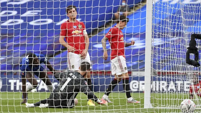 FOTO: Kalahkan MU, Chelsea Amankan Tiket Final Piala FA