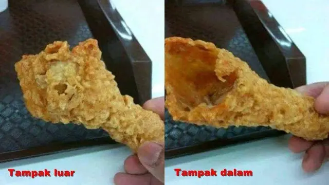 6 Momen Apes Mau Makan Ayam Ini Tak Sesuai Ekspektasi