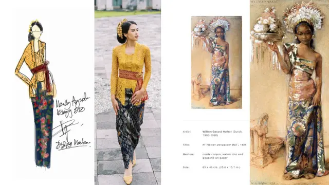 Kisah dibalik Rancangan Kebaya Maudy Ayunda Karya Didiet Maulana