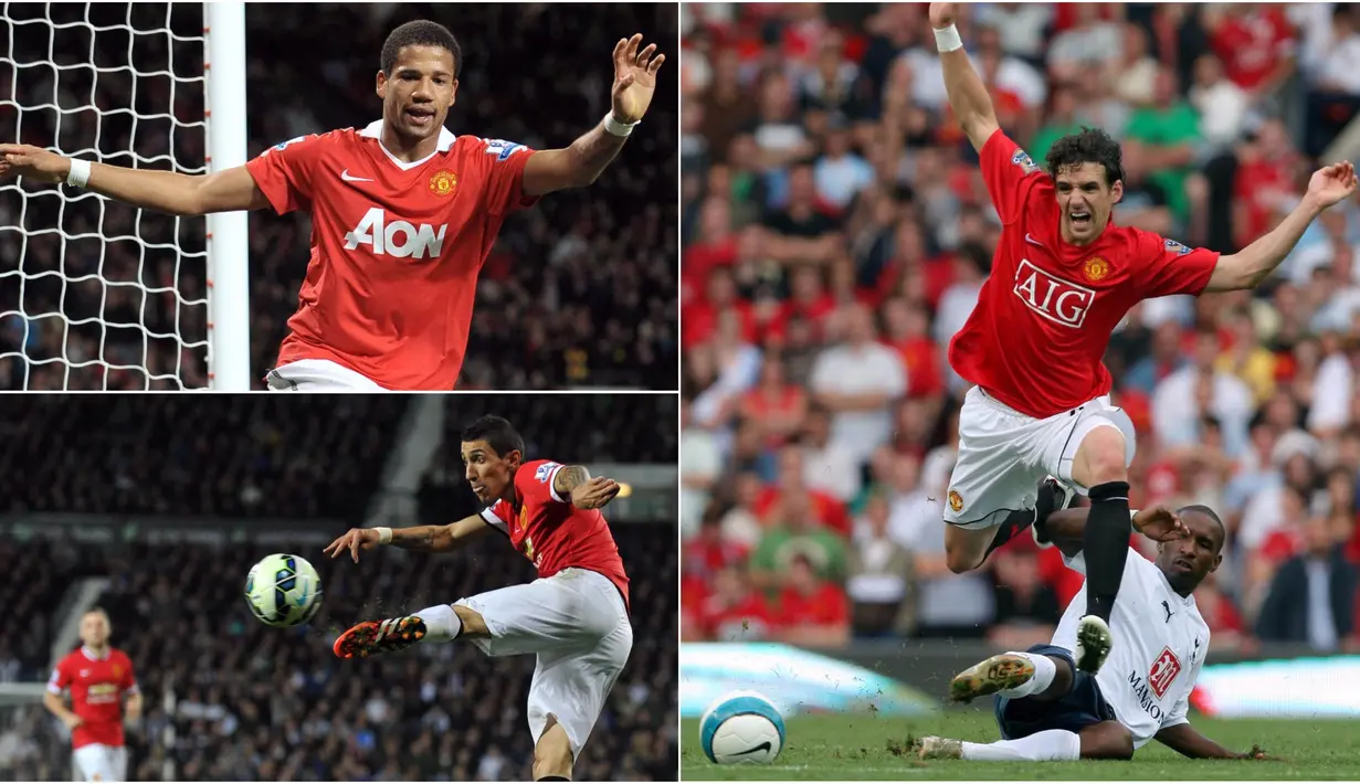 Berikut ini lima pemain yang gagal bersinar setelah didatangkan oleh Manchester United. (Kolase foto-foto dari AFP)