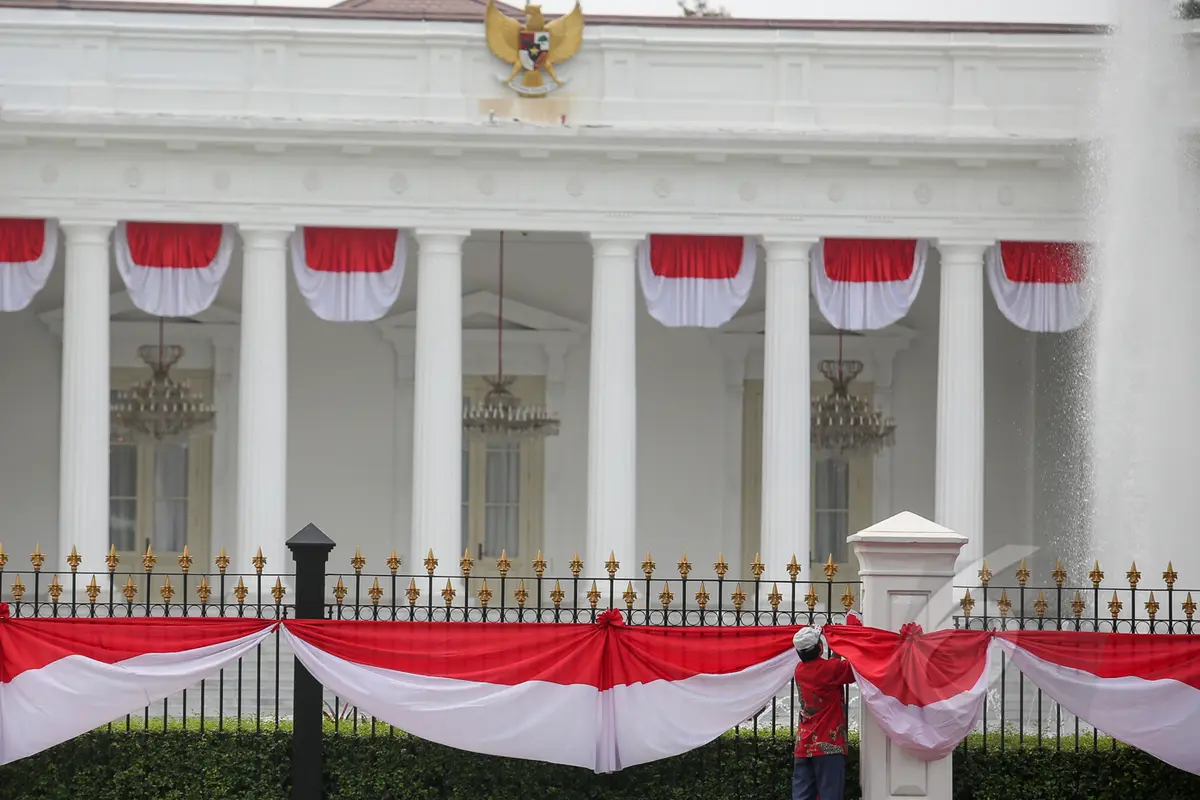 Jelang Pelaksanaan KAA, Istana Mulai Dipercantik