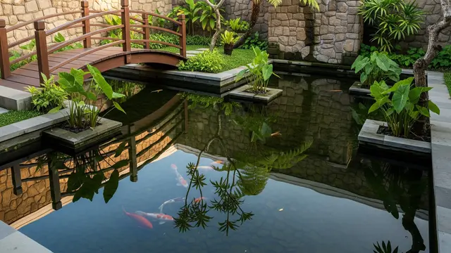 Kolam Ikan Koi Minimalis