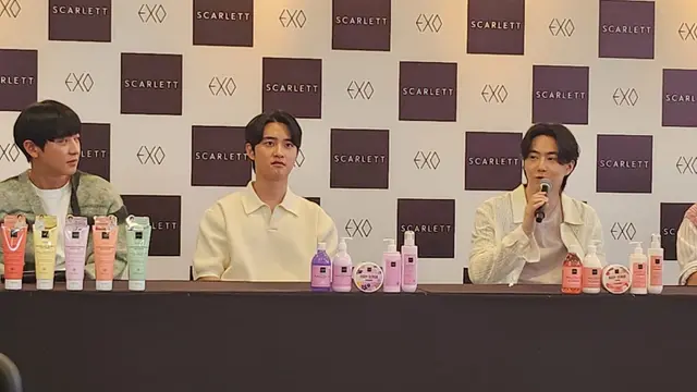 Scarlett EXO: Glow To You Meet and Greet. (Zulfa Ayu Sundari/ Liputan6.com)