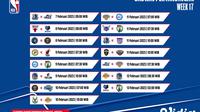 Jadwal dan Live Streaming NBA 2022/2023 Week 17 di Vidio, 7 - 13 Februari 2023. (Sumber : dok. vidio.com)