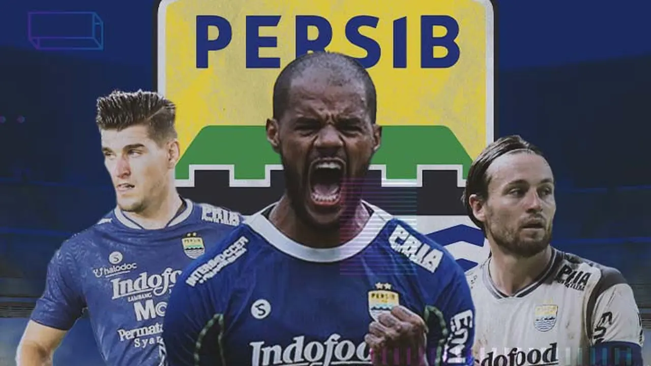 Persib Bandung - Nick Kuipers, David da Silva, Marc Klok