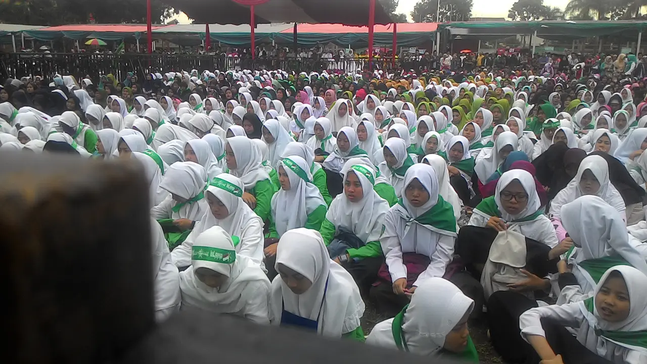 Deklarasi dukungan santri untuk Jokowi di kabupaten Garut