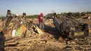 Tornado dahsyat mengoyak beberapa kota di selatan Amerika Serikat, Senin, (28/4/14). (REUTERS/Carlo Allegri)