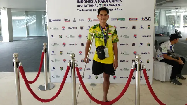 Pemain Bulutangkis Kursi Roda, Supriadi