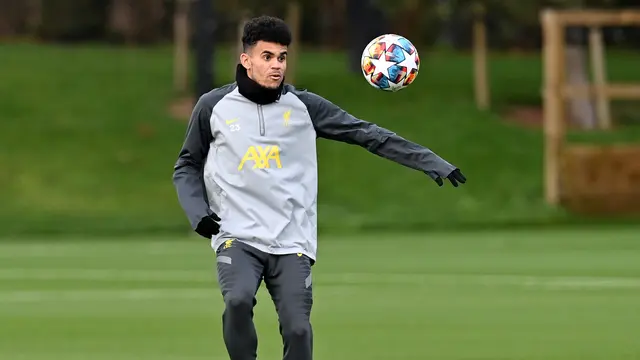 Latihan Liverpool Jelang vs Inter Milan