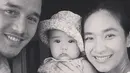 Wanita berusia 35 tahun ini memiliki harapan sang buah hati dapat mengikuti jejaknya di dunia entertainment. (via instagram/@happysalma)