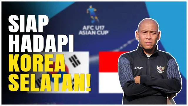 VIDEO: Nova Arianto Optimistis Timnas Indonesia U-17 Raih Poin Hadapi Korea Selatan di Piala Asia U-17 2025