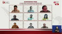Konferensi Pers Asesmen Sektor Jasa Keuangan dan Kebijakan OJK Hasil RDK Bulanan Agustus 2023. Dok Youtube