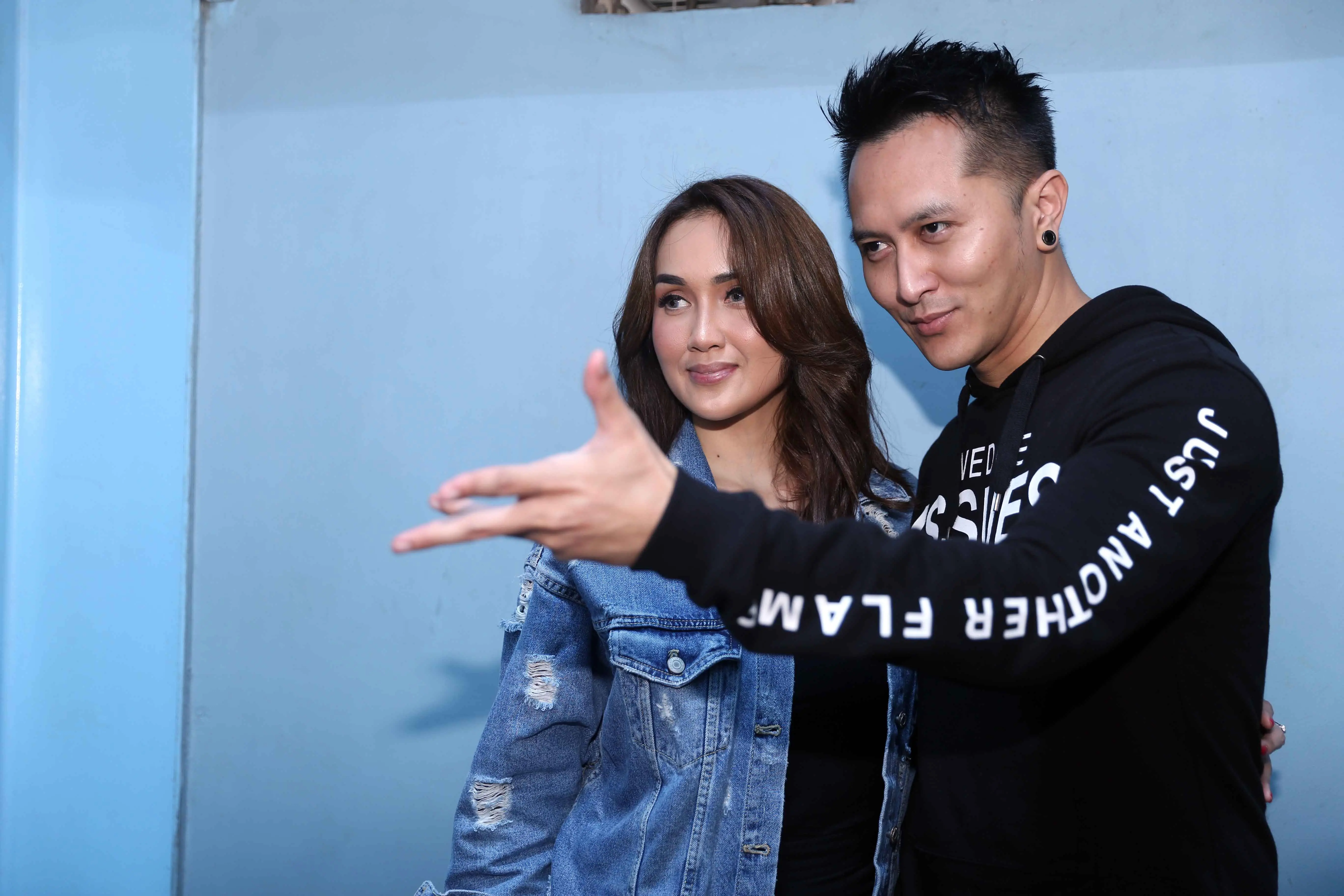 Demian Aditya dan Sara Wijayanto. (Nurwahyunan/Bintang.com)