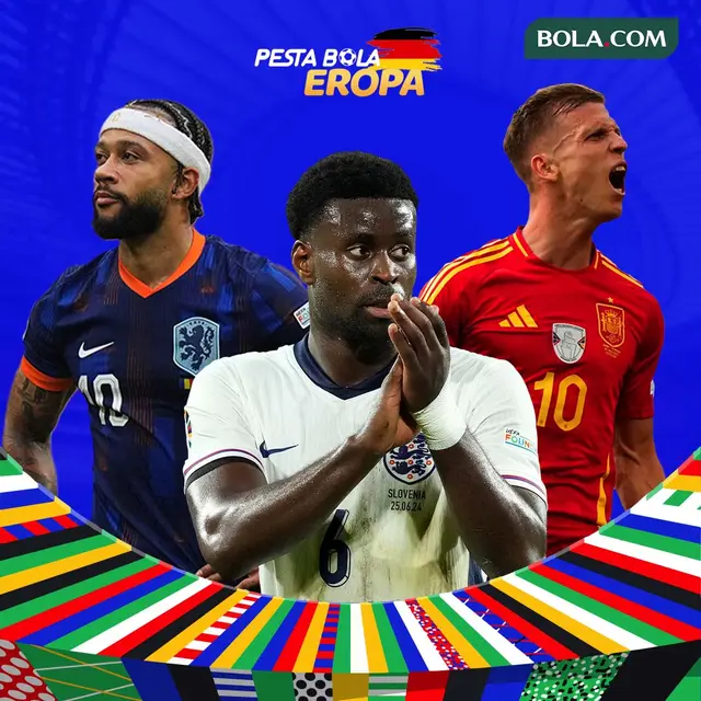 Euro 2024 - Memphis Depay, Marc Guehi, Dani Olmo