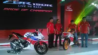 All New Honda CBR150R diproduksi dan dirakit langsung oleh para pekerja lokal di pabrik AHM Pegangsaan, Jakarta Utara.