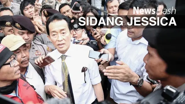 NEWS FLASH: Keluarga Wayan Mirna Salihin Kawal Sidang Jessica