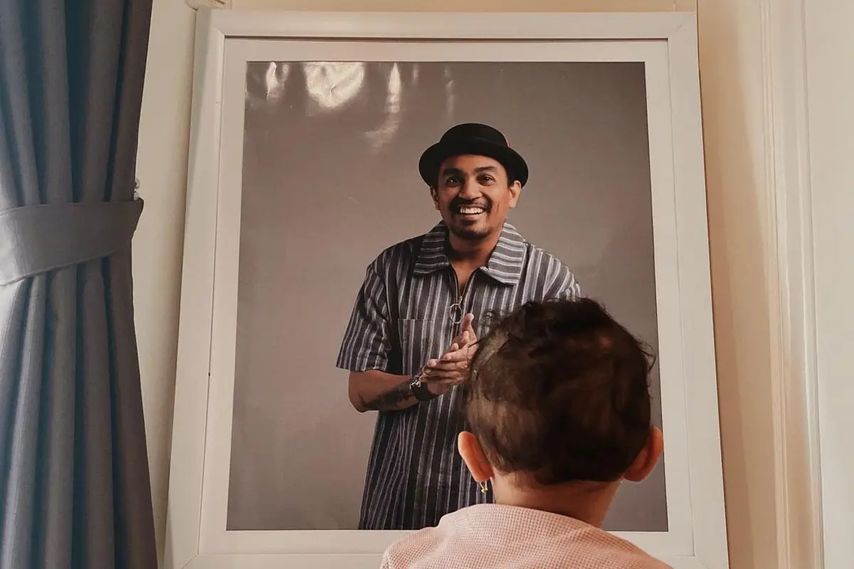 [Fimela] Potret baby Gewa anak Glenn Fredly