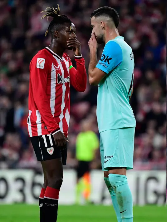 Musim ini, Athletic Bilbao nampaknya sedang memburu gelar juara dengan tampil apik di berbagai kompetisi.  (Ander Gillenea/AFP)