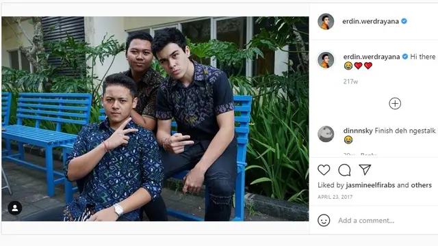 Foto jadul Erdin Werdrayana
