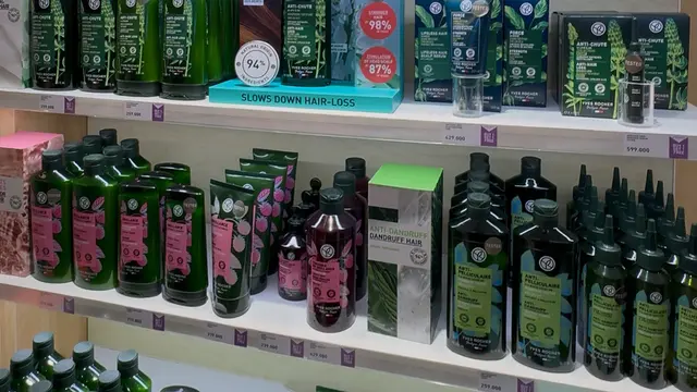 Hair care Yves Rocher di Butik Plaza Indonesia. dok. [Anisha/Fimela]