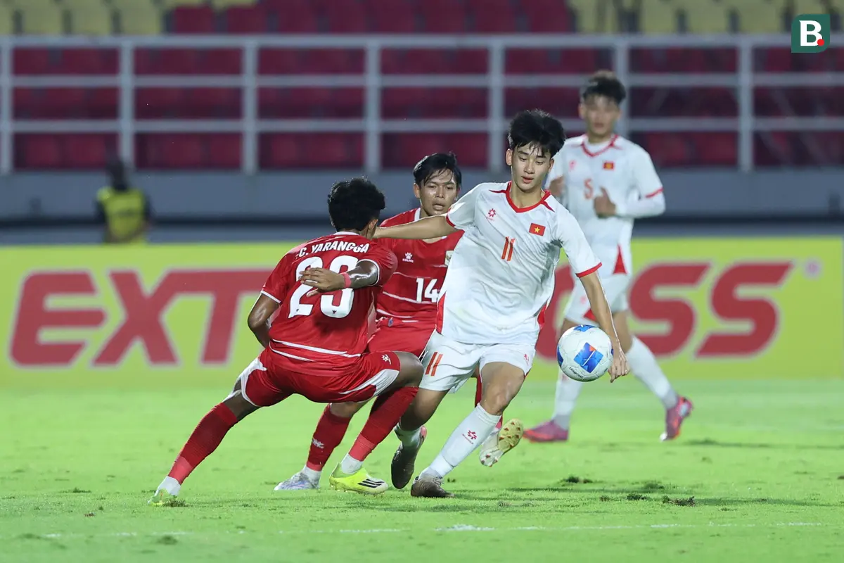 Foto: Timnas Indonesia U-17 Vs Vietnam di Piala AFF U-17 2026