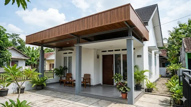 Kanopi Sederhana Tapi Terlihat Mahal