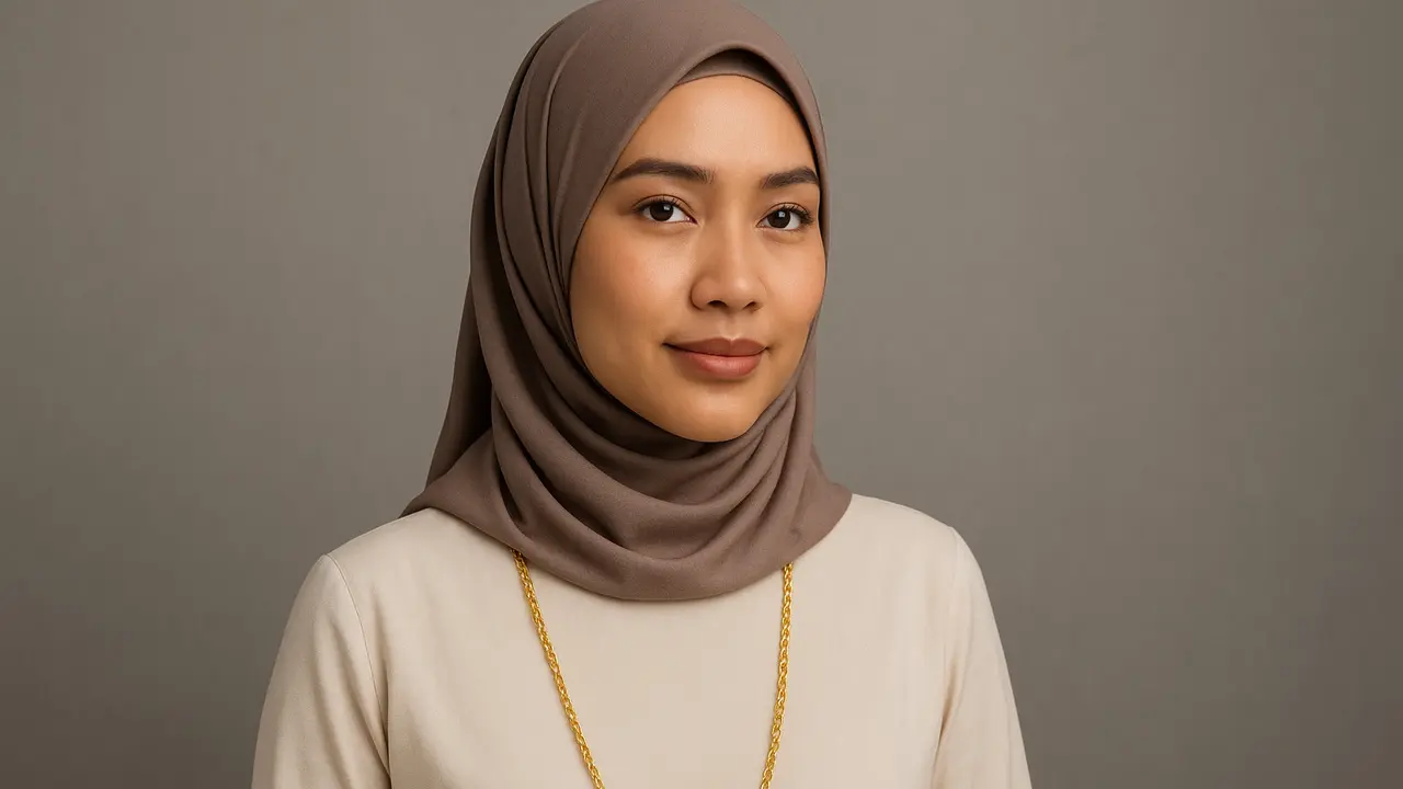 7 Model Kalung Emas Panjang yang Cocok untuk Perempuan Berhijab, Tetap Elegan dan Terlihat