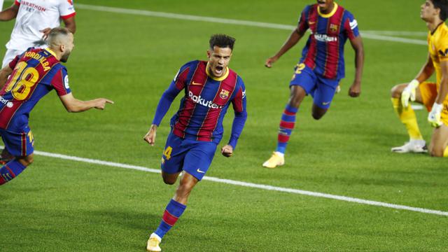 Bermain di Camp Nou, Barcelona Ditahan Imbang Sevilla